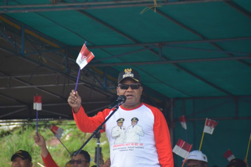 Bupati & Forkopimda Turun ke Lapangan: Lari Karung Jadi Simbol Kebersamaan