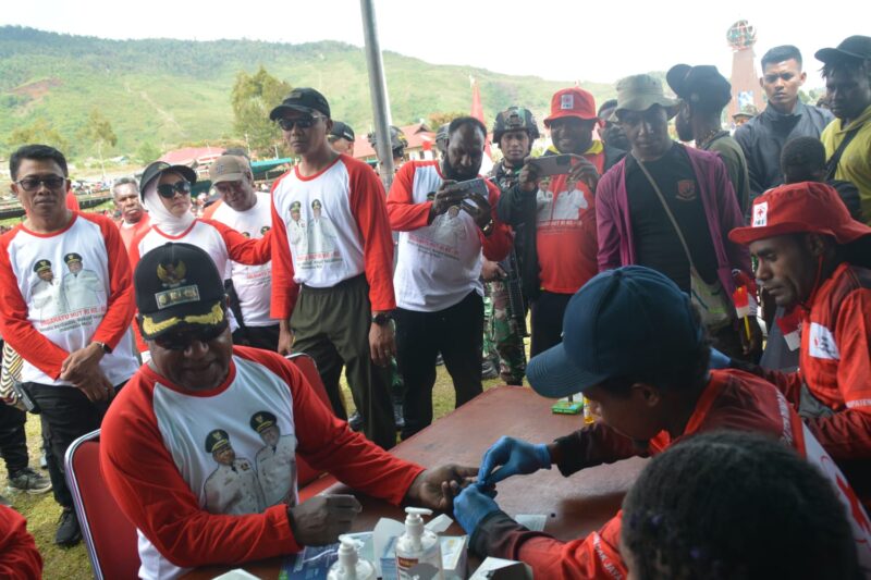 Cek Kesehatan hingga Stunting: Pemerintah Puncak Jaya Turun Langsung Layani Masyarakat