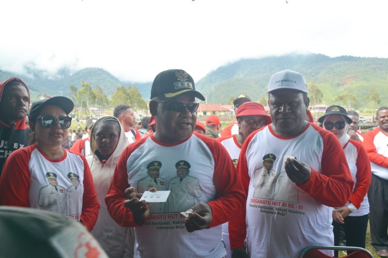 HUT RI ke-80, Puncak Jaya Hadirkan Pelayanan Kesehatan Gratis untuk Warga