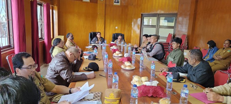 Puncak Jaya Siap Sambut HUT RI ke-80, Panitia Gelar Rapat Koordinasi